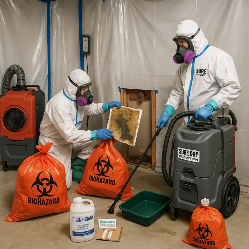 Contaminated Water Handling Protocols process in Davis, OK