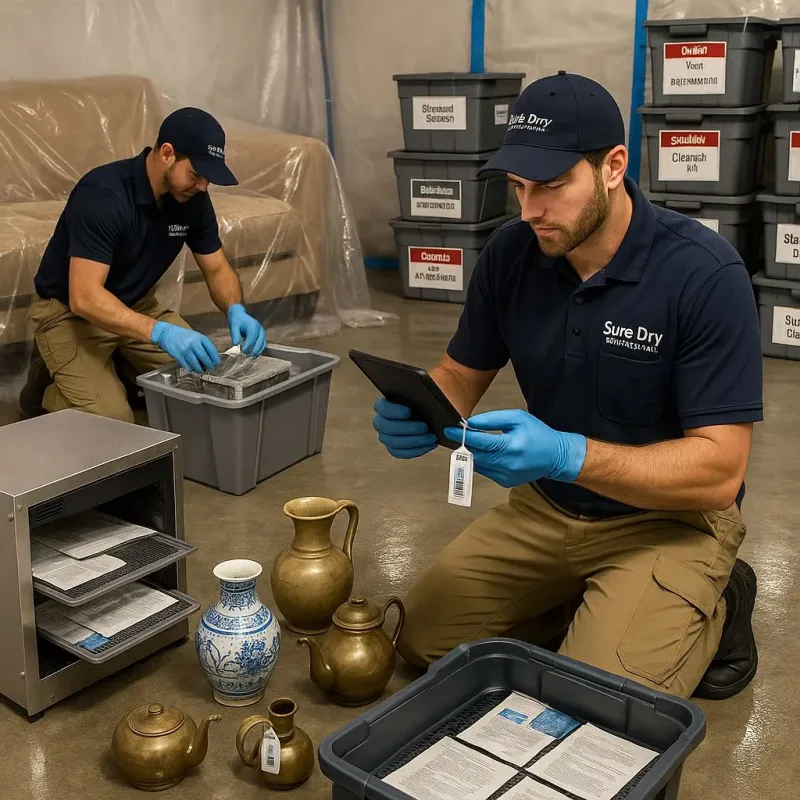 Content Protection and Restoration process in Davis, OK