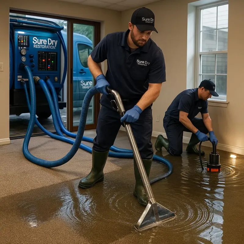 Water Extraction and Removal process in Davis, OK